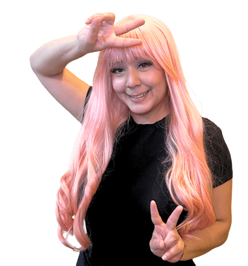 Office manager Karen
