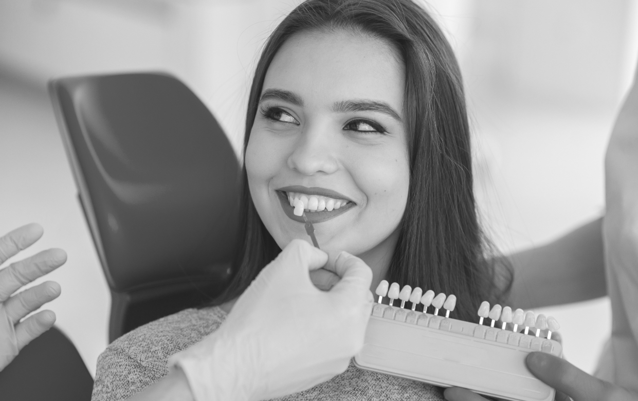 woman with veneers in Goodyear smiling